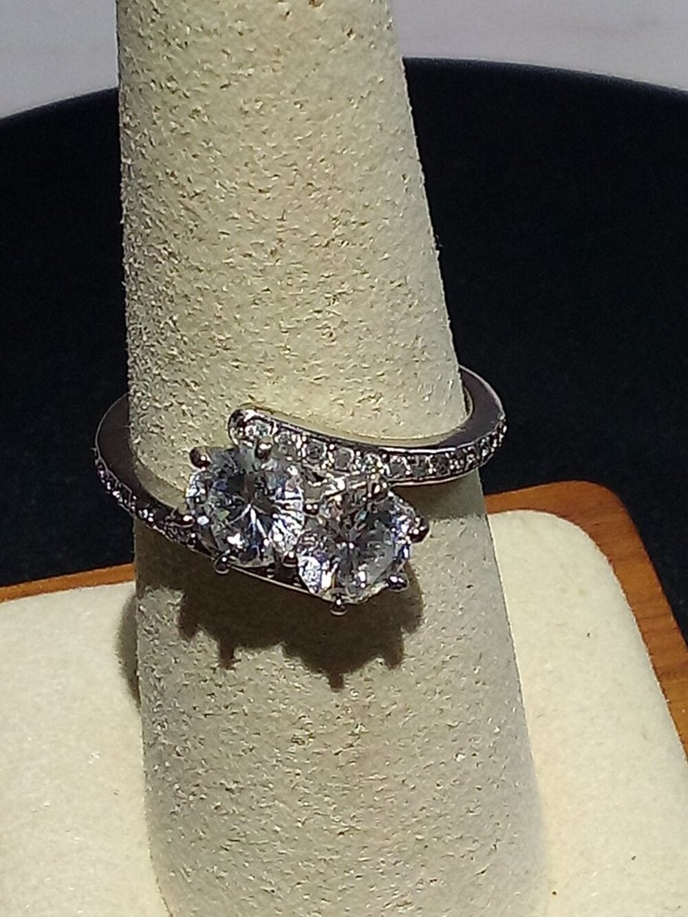 CZ 925 Sterling ring size 8.50